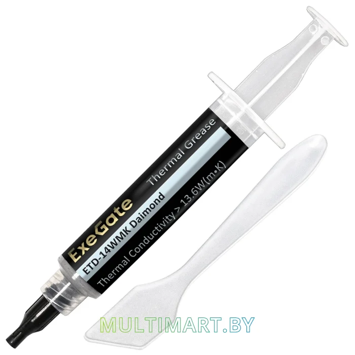 Термопаста ExeGate ETD-14WMK Daimond 6 г (EX293371RUS)